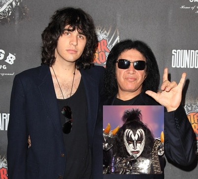 GeneSimmons+NickSimmons